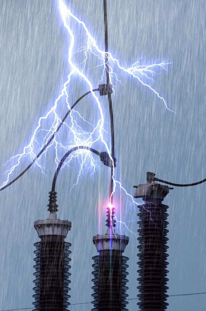projeto de para raios para galpão